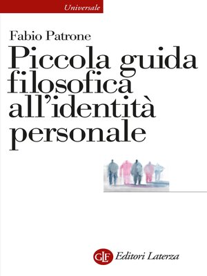 cover image of Piccola guida filosofica all'identità personale